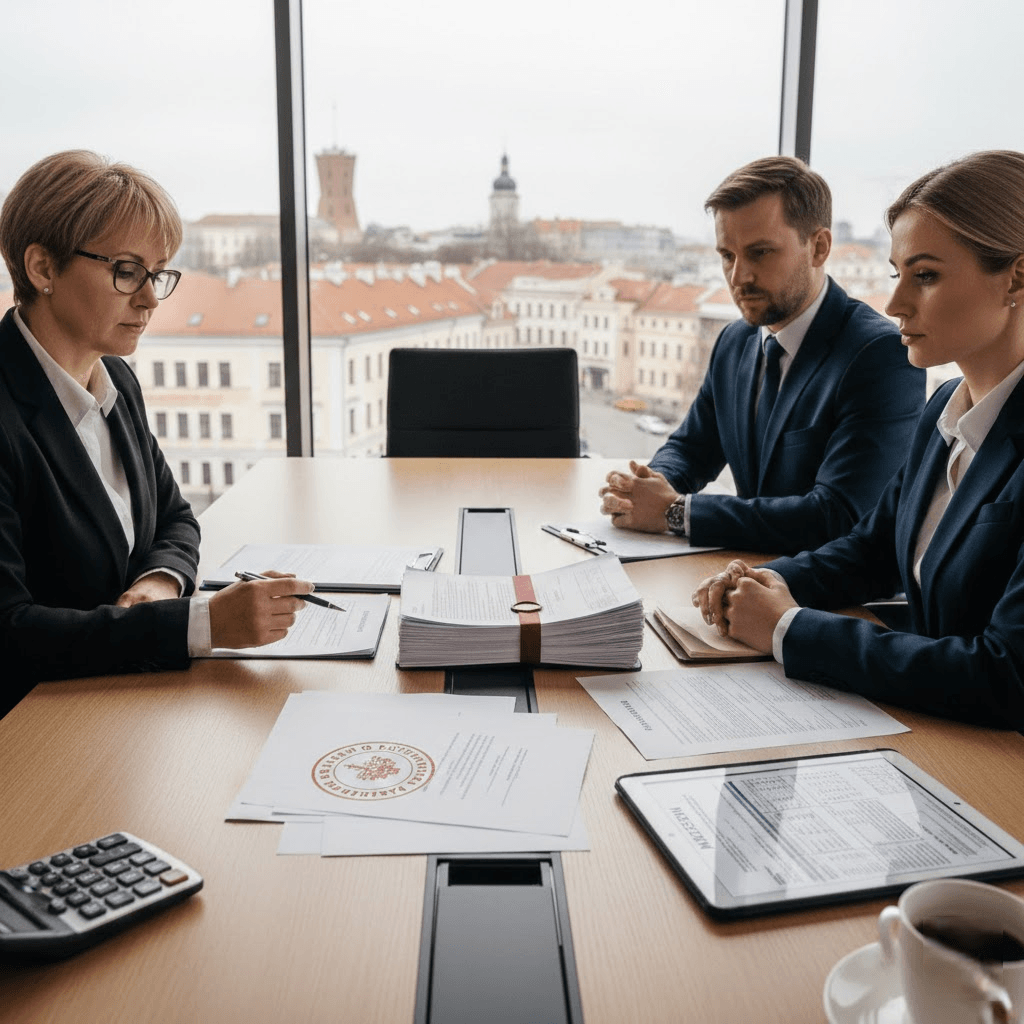 Akcijų perleidimo eiga: dokumentai, notariniai reikalavimai ir mokestinė atsakomybė Akcijų perleidimo eiga: dokumentai, notariniai reikalavimai ir mokestinė atsakomybė