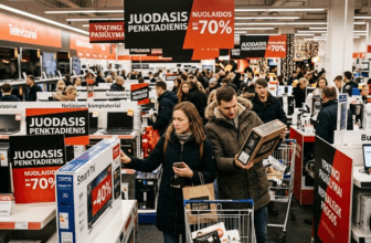 Juodasis penktadienis Lietuvoje: Išsamus gidas, kaip nepasiklysti nuolaidų labirinte