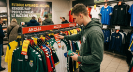 Futbolo aprangos akcijos: kaip rengtis kaip profesionalui už mažesnę kainą