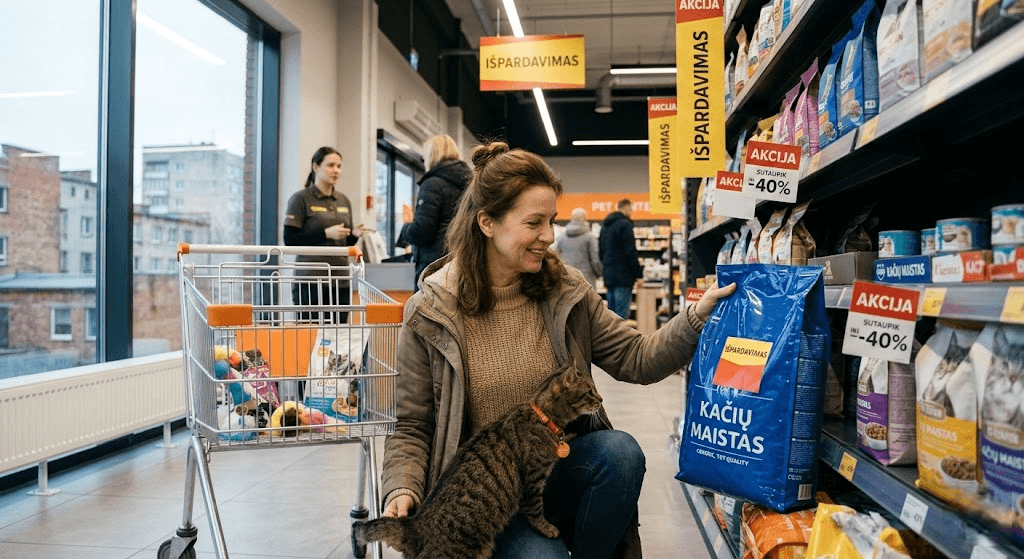 Kačių maistas išpardavimas: kaip pasirūpinti augintiniu neišleidžiant krūvos pinigų? Kačių maistas išpardavimas: kaip pasirūpinti augintiniu neišleidžiant krūvos pinigų?