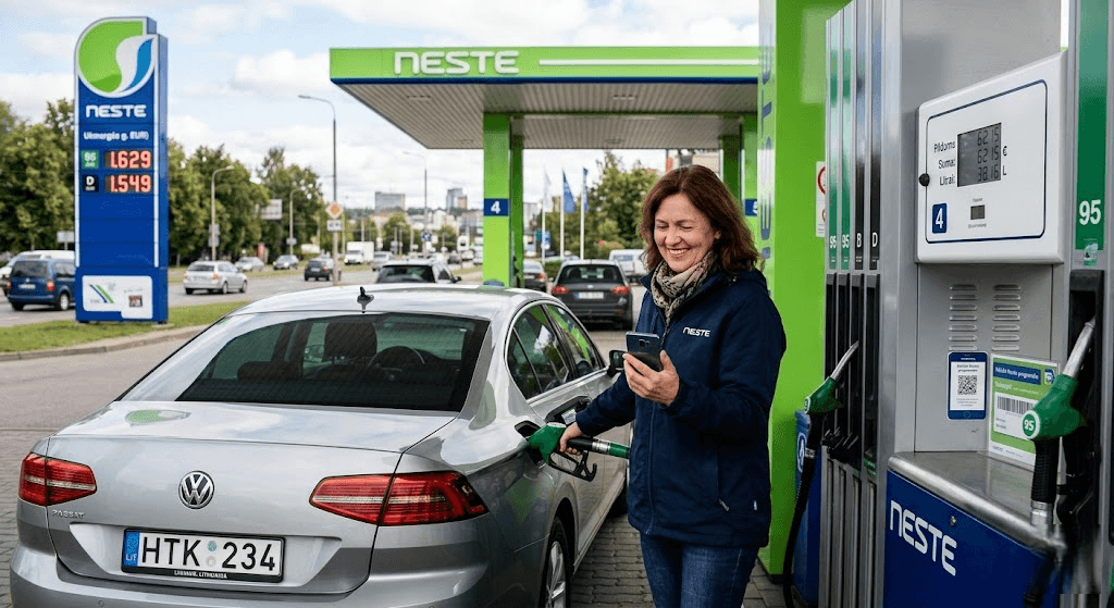 Neste nuolaidos ir taupymo būdai: kaip už kurą mokėti pigiau?