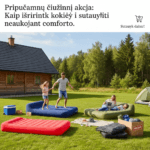 Pripučiamų čiužinių akcija: Kaip išsirinkti kokybę ir sutaupyti neaukojant komforto