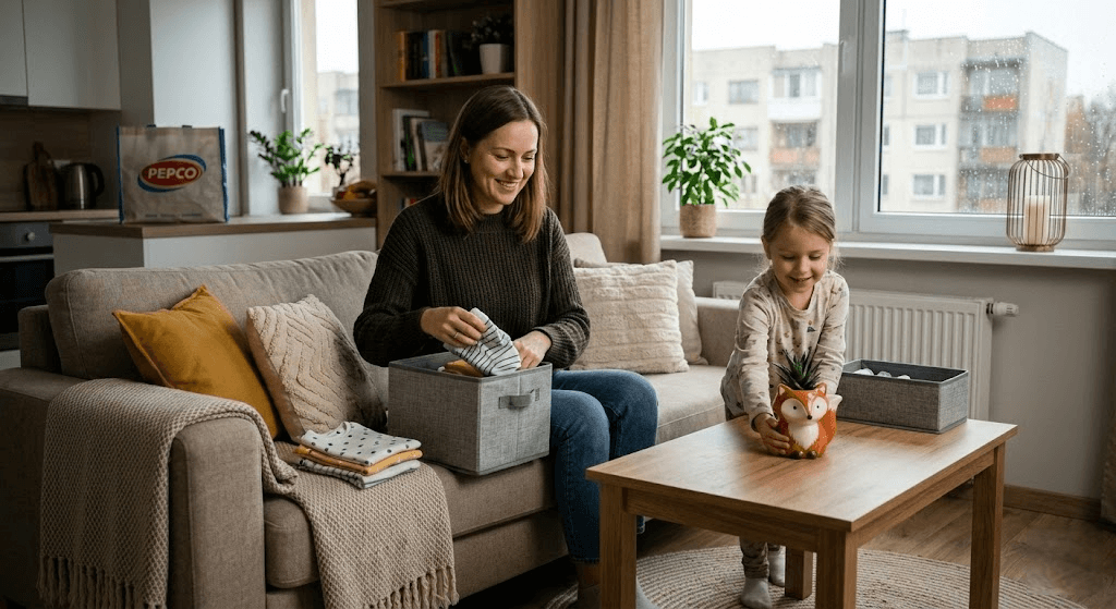 Pepco akcijos: kaip sumaniai atnaujinti namus ir garderobą neišleidžiant krūvos pinigų