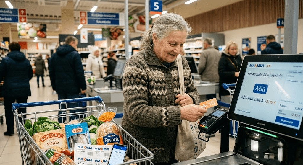 Kaip maksimaliai sutaupyti Maximoje: Nuolaidų kodai, „Ačiū“ programos paslaptys ir gudrybės Kaip maksimaliai sutaupyti Maximoje: Nuolaidų kodai, „Ačiū“ programos paslaptys ir gudrybės