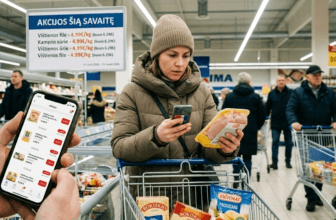 Akcijos parduotuvėse: profesionalus gidas, kaip 2026-aisiais nepermokėti nė vieno euro