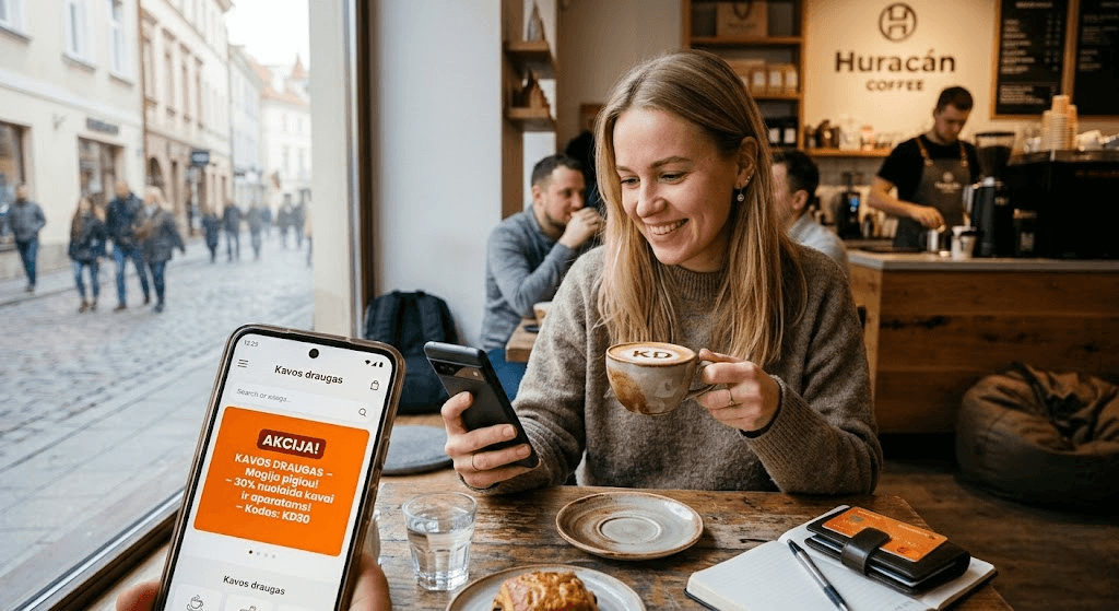 Kavos magija pigiau: Kaip sumaniai pasinaudoti „Kavos draugas“ akcijomis? Kavos magija pigiau: Kaip sumaniai pasinaudoti „Kavos draugas“ akcijomis?