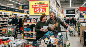 Senukai išpardavimas: Kaip sumaniai planuoti pirkinius ir sutaupyti tūkstančius?