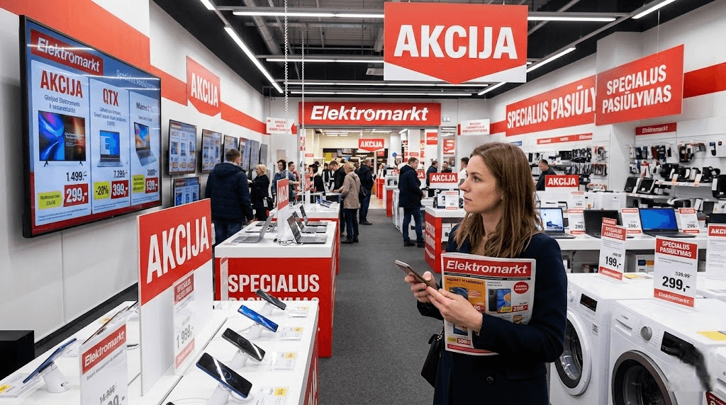 Elektromarkt akcijos: Išsamus gidas, kaip sutaupyti perkant moderniausią techniką Elektromarkt akcijos: Išsamus gidas, kaip sutaupyti perkant moderniausią techniką