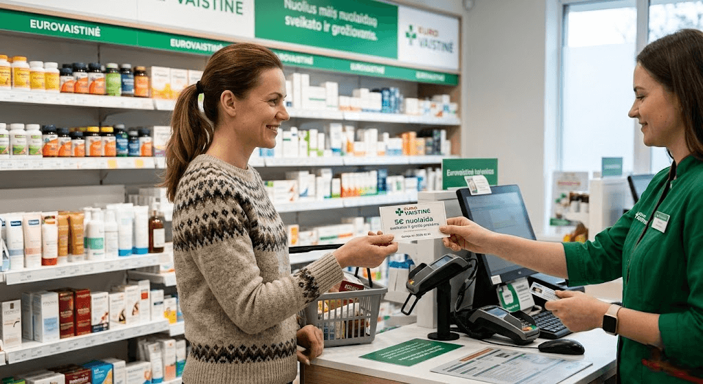 Eurovaistinė kuponas: Kaip sumaniai sutaupyti sveikatai ir grožiui 2026 metais? Eurovaistinė kuponas: Kaip sumaniai sutaupyti sveikatai ir grožiui 2026 metais?