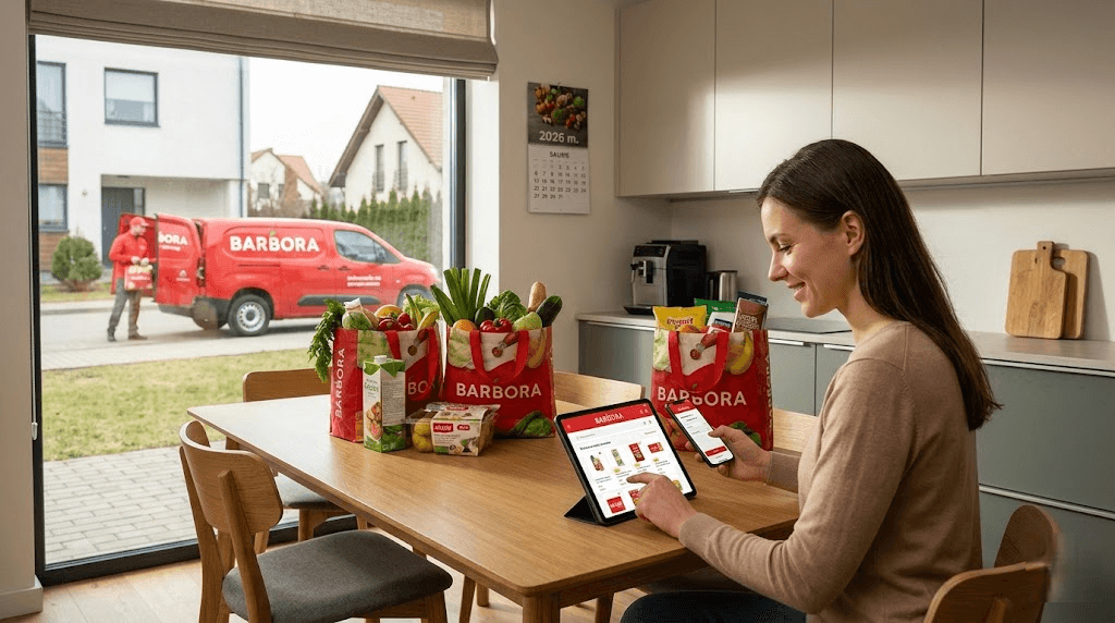 Barbora nuolaida: paslaptys, kaip sutaupyti perkant maistą internetu 2026-aisiais Barbora nuolaida: paslaptys, kaip sutaupyti perkant maistą internetu 2026-aisiais