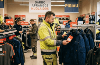 Darbo drabužių nuolaidos: išsamus gidas, kaip profesionalią aprangą įsigyti pigiau