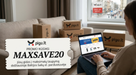 Pigu.lt promo kodas: jūsų gidas į maksimalų taupymą didžiausioje Baltijos šalių el. parduotuvėje
