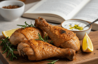 Vištienos blauzdelės: traški odelė, sultinga mėsa ir receptai be streso