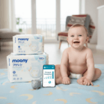 Moony sauskelnės ir išmanus taupymas: japoniška kokybė jūsų kūdikiui