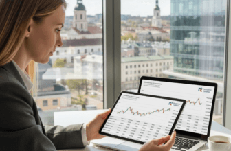 Kaip realiu laiku patikrinti savo investicijas: priklausančių akcijų peržiūra Registrų centre