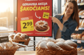 Skanus ir taupus pasirinkimas: kur slepiasi geriausia akcija šakočiams?