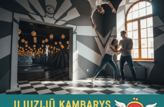 Iliuzijų kambarys akcija: Kaip pasinerti į magiją neištuštinant piniginės