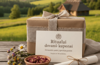 Rituals dovanų kuponai: Kaip padovanoti daugiau nei tik kosmetiką