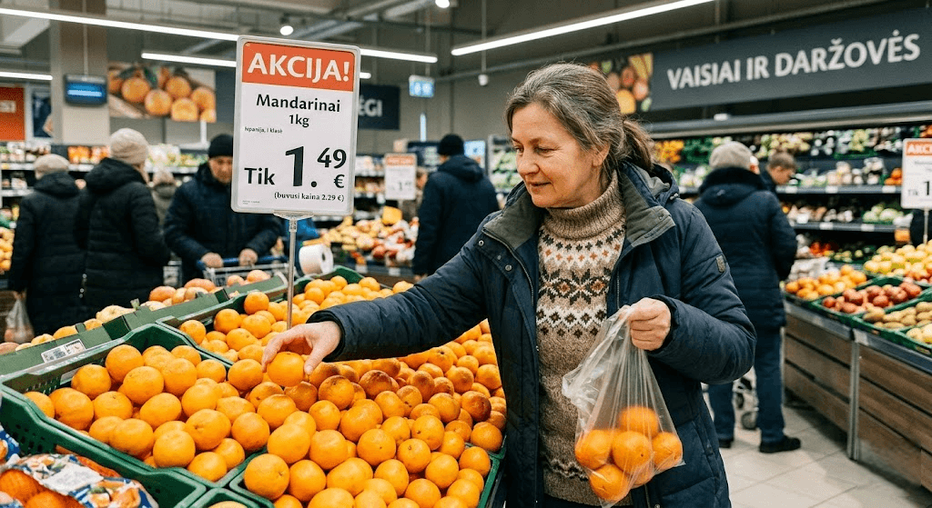 Mandarinas akcijos: Kaip nepasiklysti tarp geriausių pasiūlymų ir išsirinkti saldžiausius vaisius?
