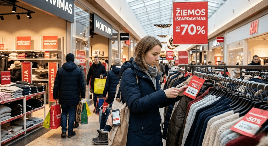 Žiemos išpardavimų gidas: Kaip sumaniai pasinaudoti didžiausiomis metų nuolaidomis