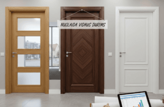 Nuolaida vidaus durims: strategija, kaip sutaupyti neaukojant kokybės