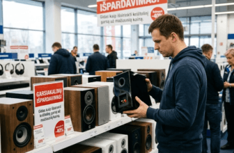 Garsiakalbių išpardavimas: gidas, kaip išsirinkti krištolinį garsą už mažiausią kainą