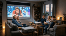 Namų kino revoliucija: kaip projektorių ekranai su akcija gali pakeisti jūsų laisvalaikį