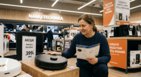 Robotai siurbliai su nuolaida: Išsamus gidas, kaip išsirinkti geriausią ir sutaupyti