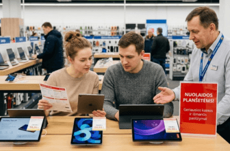 Nuolaidos planšetėms: Kaip sumaniai įsigyti geriausią įrenginį nepermokant?