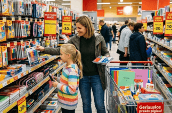 Biuro ir mokyklos krepšelis pigiau: gudrybės, kaip pagauti geriausią kanceliarijos išpardavimą