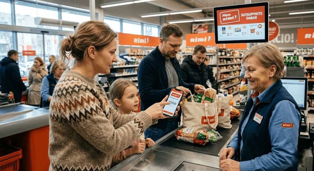 Rimi nuolaidos kodas: išsamus gidas, kaip 2026 metais už maistą mokėti mažiau