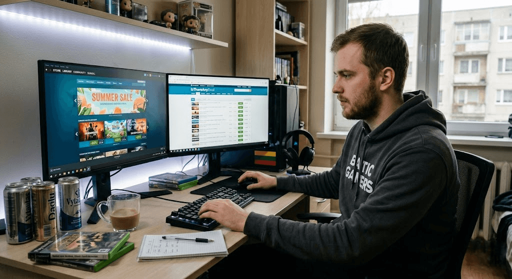 Kompiuteriniai žaidimai pigiau: išsamus gidas, kaip rasti geriausias akcijas ir sutaupyti