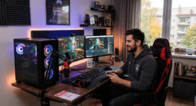 Gaming stalų akcijos: Gidas, kaip sukurti svajonių erdvę neapkraunant piniginės