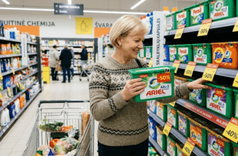 Skalbyklių kapsulių nuolaidos: kaip sutaupyti 50% ir daugiau neprarandant kokybės?