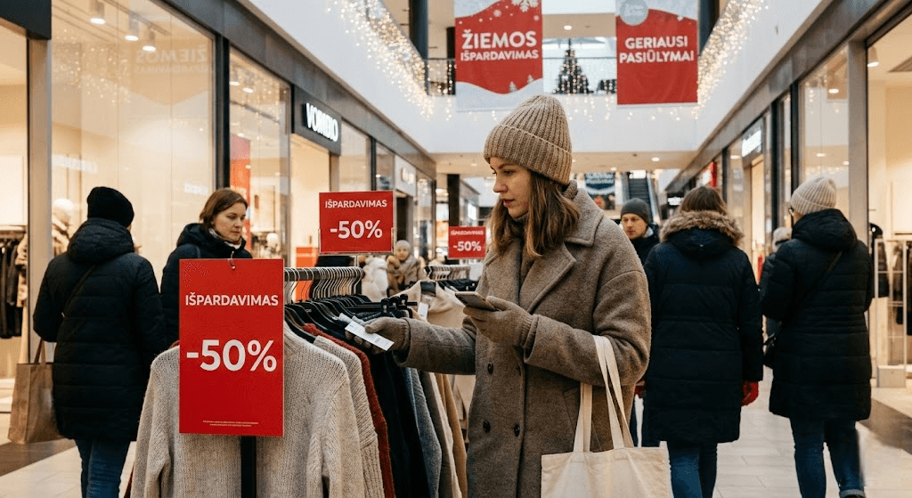 Žiemos išpardavimas: Kaip rasti geriausius pasiūlymus ir nepasiduoti impulsyviam pirkimui?
