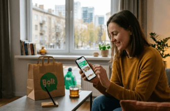 Bolt nemokamas pristatymas: kaip užsisakyti maistą nemokant už kurjerį?