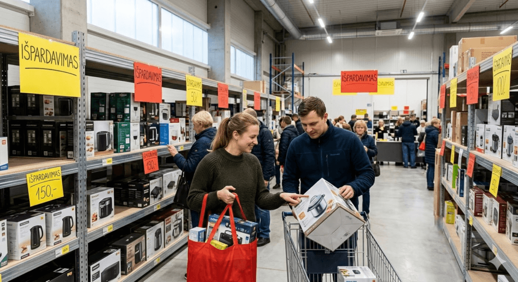 Išpardavimas sandėlyje: Kaip sumaniai pasinaudoti didžiaisiais sandėlio valymais ir sutaupyti maksimaliai?