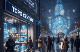 Technologijų Kalėdos laikinojoje sostinėje: kodėl Topo Centras Kaune šiemet diktuoja dovanų madas