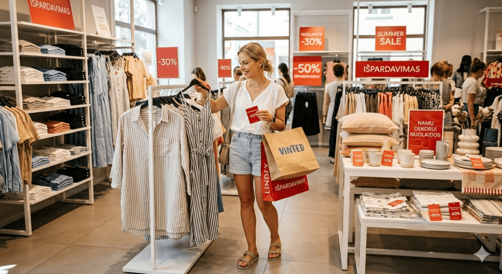 Karščiausios vasaros nuolaidos: kaip sumaniai atnaujinti garderobą ir namus neištuštinant piniginės