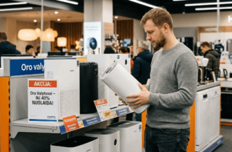 Oro valytuvų nuolaidos: Kaip išsirinkti geriausią įrenginį nepermokant?