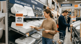 Kriauklių nuolaidos ir protingas pasirinkimas: Kaip atnaujinti namus neišleidžiant tūkstančių