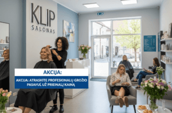 Klip Salonas Akcija: Atraskite Profesionalų Grožio Pasaulį Už Prieinamą Kainą