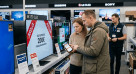 Kaip sutaupyti perkant naują televizorių: Nuolaidų kodai, paslėptos akcijos ir ekspertų patarimai
