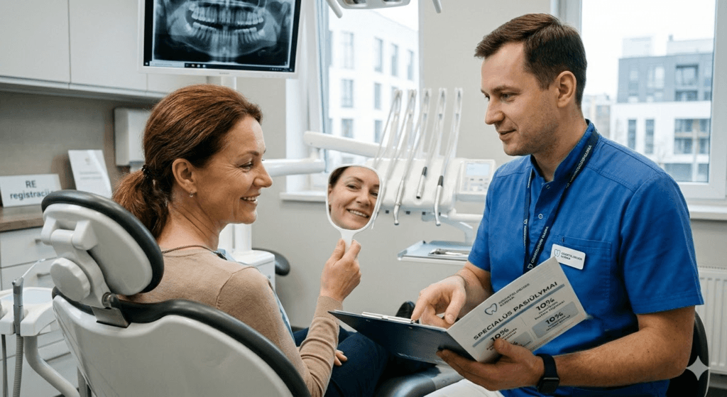 Odontologijos akcijos: kaip protingai investuoti į savo šypseną ir sutaupyti?