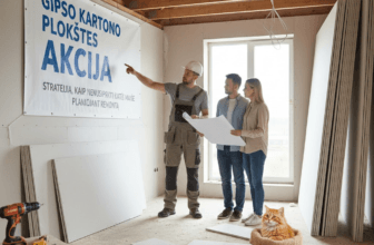 Gipso kartono plokštės akcija: Strategija, kaip nenusipirkti katės maiše planuojant remontą
