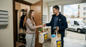 Lidl pristatymas į namus: kaip gauti prekes nemokamai ir sutaupyti?