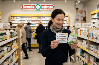 Camelia kuponas ir slapti taupymo būdai: viskas, ką reikia žinoti apie pigesnį apsipirkimą vaistinėje