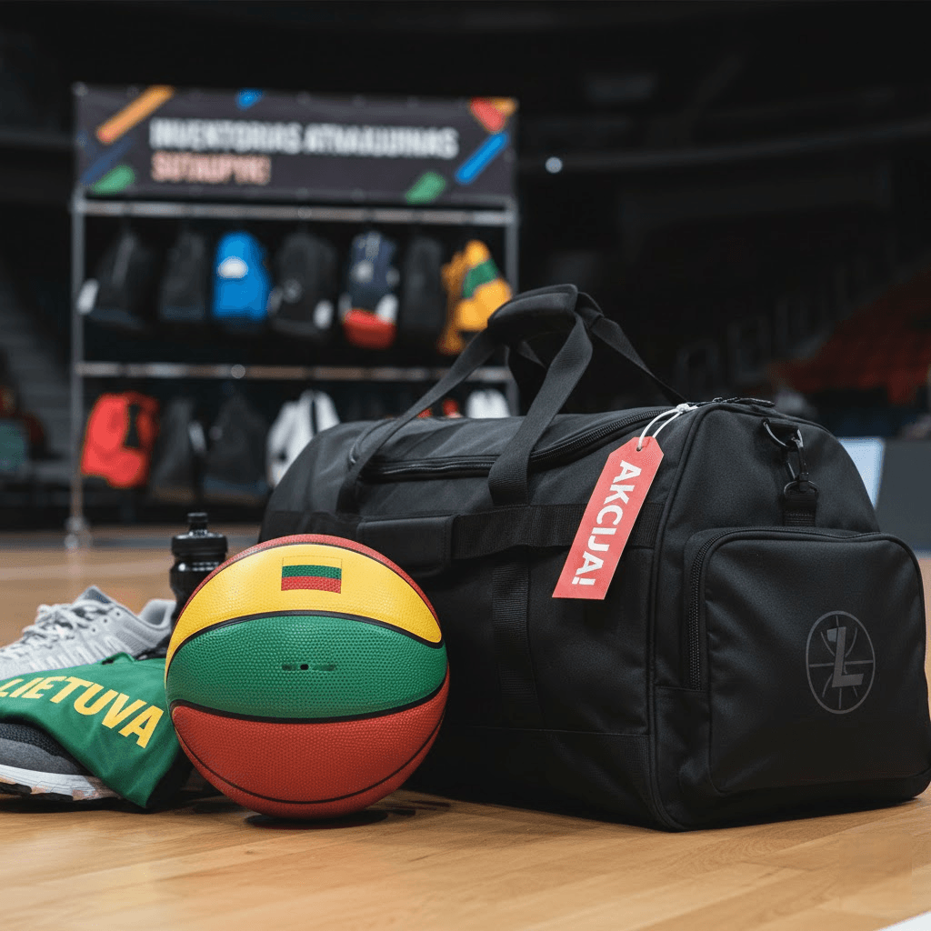 Sportinis krepšys akcija: Strategija, kaip atnaujinti inventorių ir sutaupyti