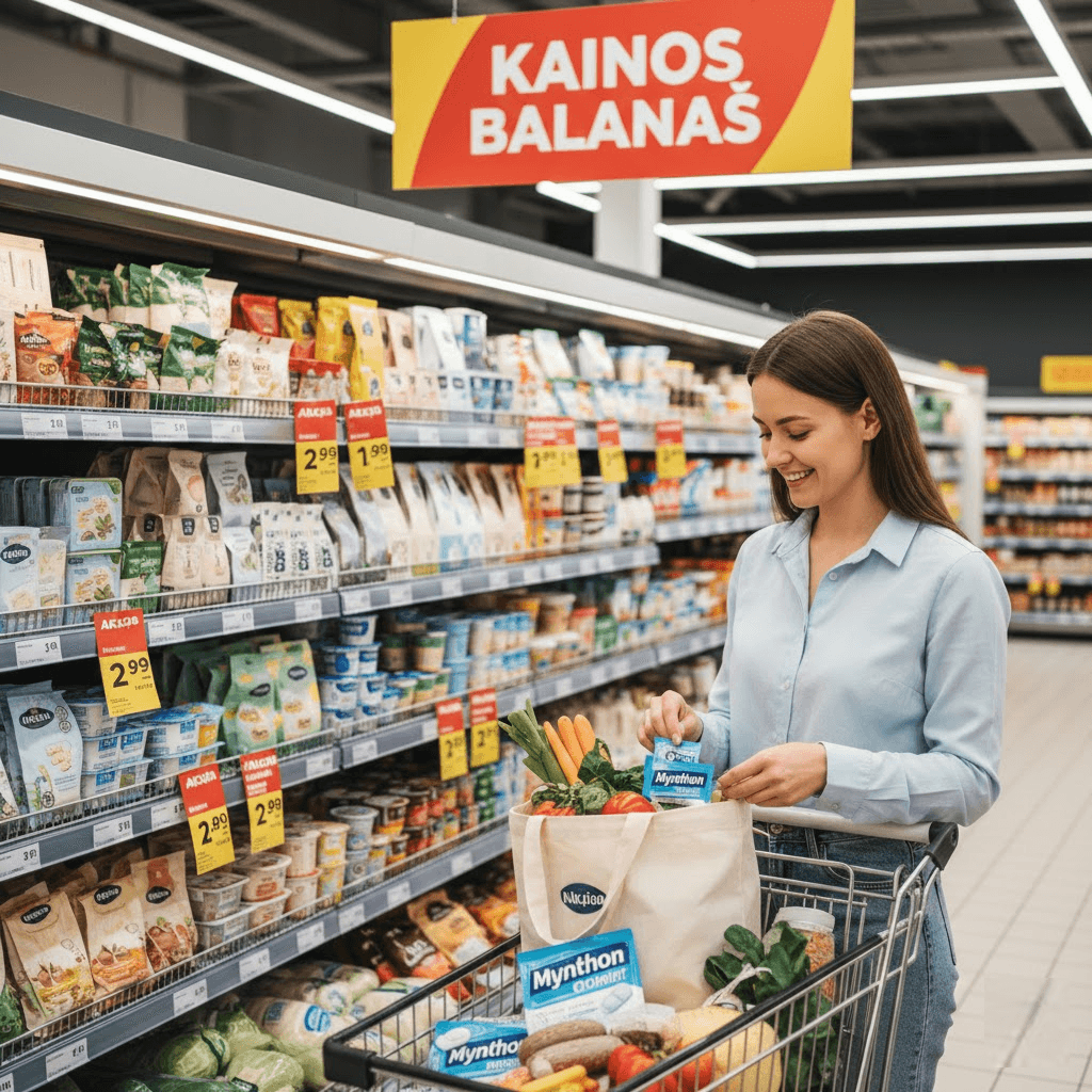 Mynthon pastilės ir taupus apsipirkimas „Maximoje“: Gaivos ir kainos balansas