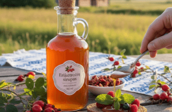 Erškėtrožių sirupas: Gamtos dovana imunitetui ir gurmaniškiems atradimams